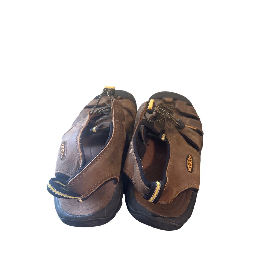 Keen Newport Waterproof Hiking Sandals Mens Size 9.5 Brown Leather Outdoor z - Picture 5 of 6